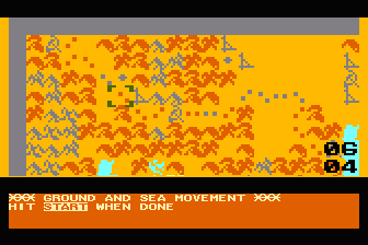 Gulf Strike atari screenshot