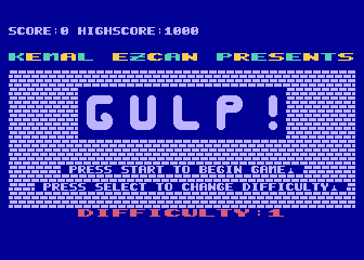 Gulp! atari screenshot