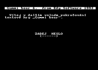 Gummi Bear IV atari screenshot