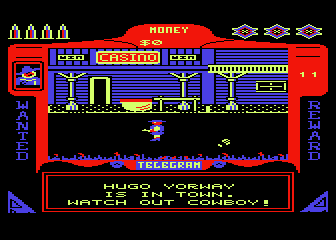 Gunfighter atari screenshot