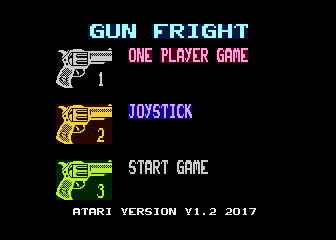 Gunfright atari screenshot