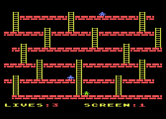 Guy Fawkes atari screenshot
