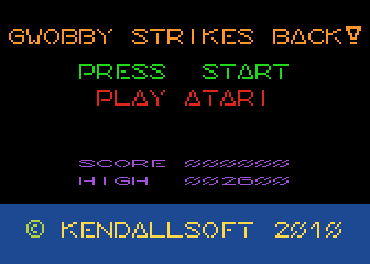 Gwobby Strikes Back! atari screenshot
