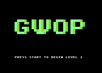 Gwop atari screenshot