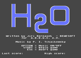 H2O atari screenshot