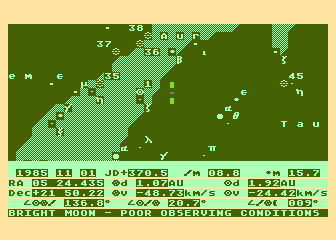 Halley Patrol / Halley Watch atari screenshot