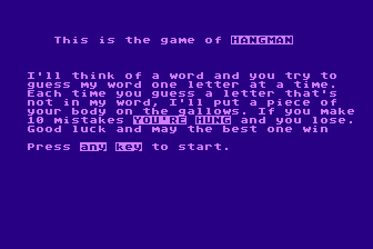 Hangman — screenshot 1