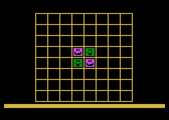Happyface Reversi atari screenshot