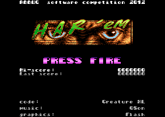 HAR'em atari screenshot