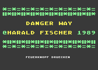 Harald Fischer Spielediskette atari screenshot