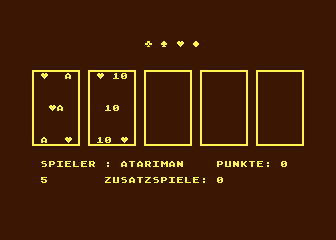 Harald Fischer Spielediskette atari screenshot