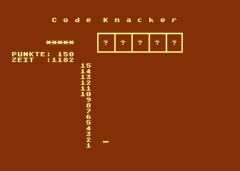 Harald Fischer Spielediskette atari screenshot