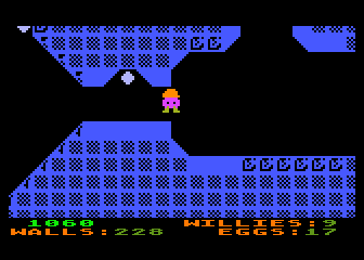 Hard Hat Willy atari screenshot