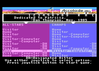 HardBall! atari screenshot