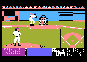 HardBall! atari screenshot