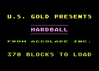 HardBall! atari screenshot