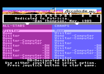 HardBall! atari screenshot