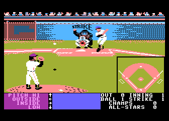 HardBall! atari screenshot