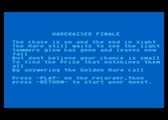 Hareraiser - Finale atari screenshot