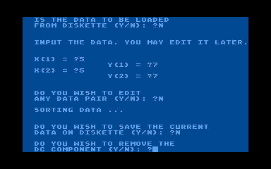 Harmonic Analyzer atari screenshot