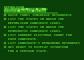 Hat in the Ring atari screenshot