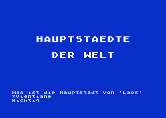 Hauptstädte der Welt