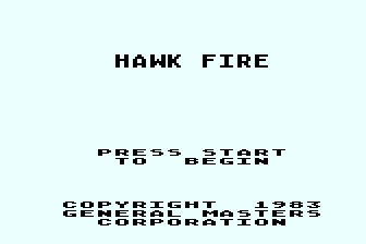 Hawk Fire atari screenshot