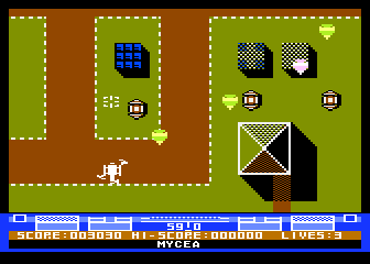 Hawkquest atari screenshot