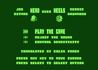 Head over Heels atari screenshot