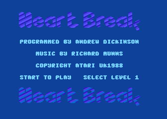 Heartache atari screenshot
