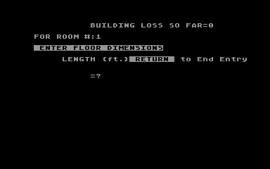 Heat Loss atari screenshot
