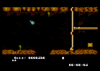 Heli in the Caves atari screenshot
