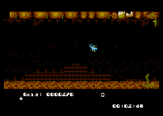 Heli in the Caves atari screenshot