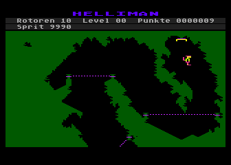 Helimann atari screenshot