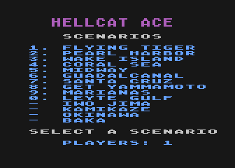 Hellcat Ace atari screenshot