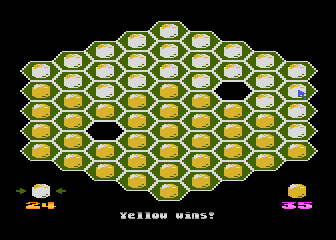 HexxagonXE atari screenshot
