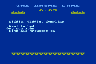 Hey Diddle Diddle atari screenshot