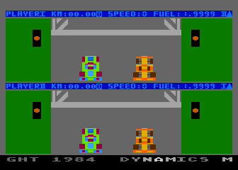 Highway-Duell atari screenshot