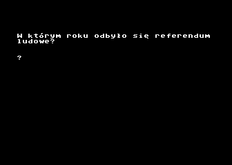 Historia Polski atari screenshot