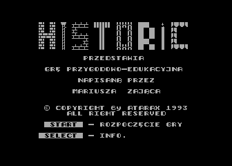 Historic atari screenshot