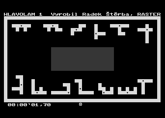 Hlavolam 1 atari screenshot