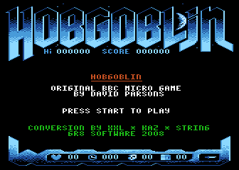 Hobgoblin atari screenshot