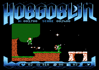 Hobgoblin atari screenshot