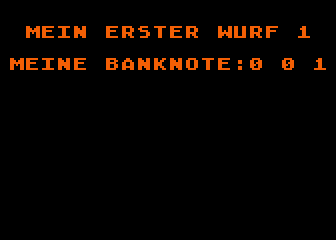 Hohe Banknoten Drucken