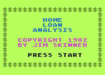 Home Loan Analysis atari screenshot