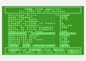 Home Loan Analysis atari screenshot