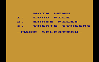 Home Movie and VCR Titler atari screenshot