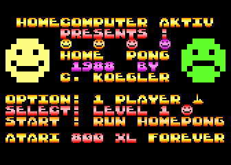 Home Pong — screenshot 1