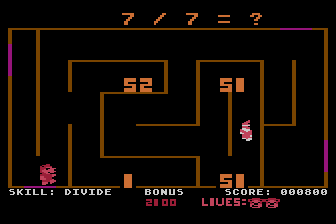 Homer's Honey Craze atari screenshot