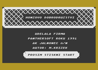 Honzovo Dobrodruzstvi atari screenshot